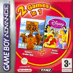 2 Games in 1 - Disney Princess + Brother Bear