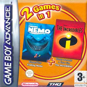 2 Games in 1 - Finding Nemo + The Incredibles