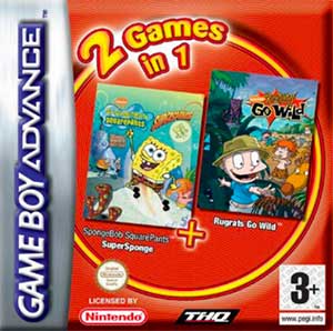 2 Games in 1 - Les Razmoket Rencontrent les Delajungle + SpongeBob SquarePants - SuperSponge
