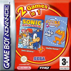 2 Games in 1 - Sonic Advance + ChuChu Rocket!