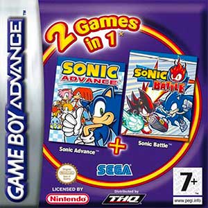 2 Games in 1 - Sonic Advance + Sonic Battle