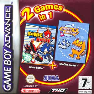 2 Games in 1 - Sonic Battle + ChuChu Rocket!