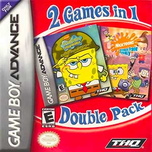 2 Games in 1 - SpongeBob SquarePants - Battle for Bikini Bottom + Nicktoons - Freeze Frame Frenzy
