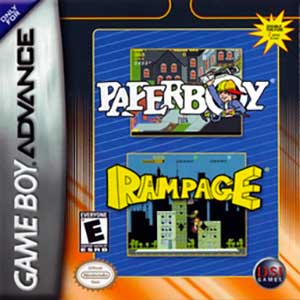 2 Games in One! - Paperboy + Rampage