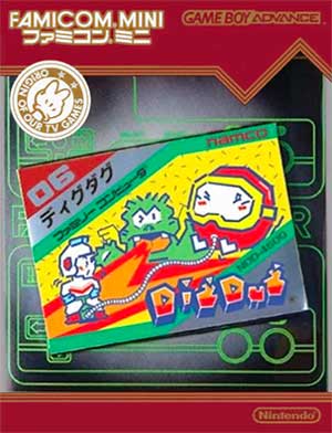 Famicom Mini 16 - Dig Dug