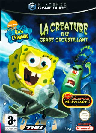 Nickelodeon Bob L'eponge - La Creature du Crabe Croustillant
