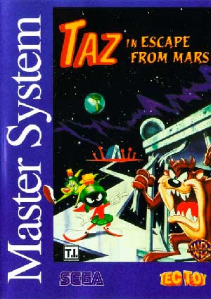 Taz in Escape from Mars