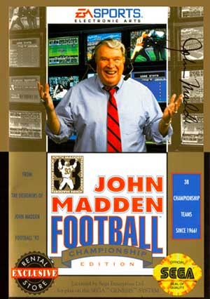 John Madden Football - Championship Edition
