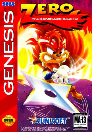 Zero the Kamikaze Squirrel