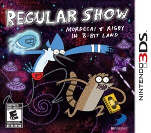 Regular Show - Mordecai & Rigby in 8-Bit Land