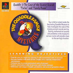 Quaddle Family Mysteries, The 3 - The Case of the Scarce Scarab - Parlor & Family Room