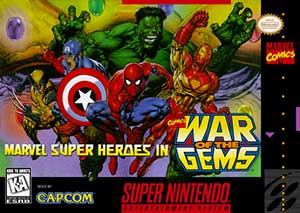 Marvel Super Heroes in War of the Gems