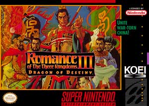 Romance of the Three Kingdoms III - Dragon of Destiny