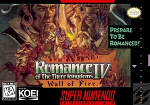 Romance of the Three Kingdoms IV - Wall of Fire