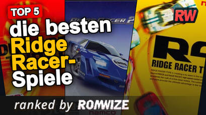 Top 5 die besten Ridge Racer-Spiele