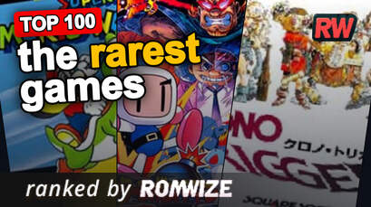 Top 100 the rarest games