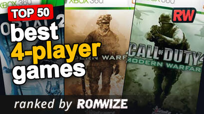 Top 50 best 4-player games