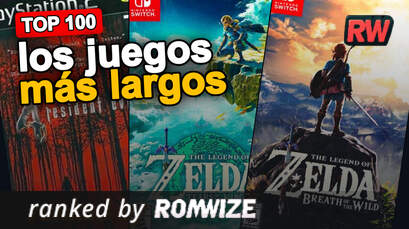 Top 100 los juegos más largos