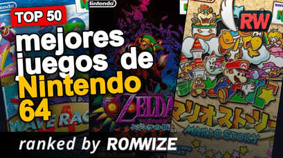 Top 50 mejores juegos de Nintendo 64