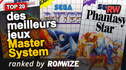 Top 20 des meilleurs jeux Master System