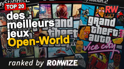 Top 20 des meilleurs jeux Open-World