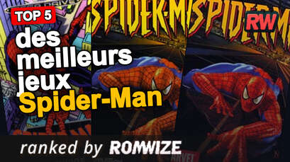 Top 5 des meilleurs jeux Spider-Man
