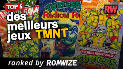 Top 5 des meilleurs jeux TMNT
