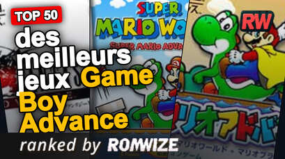 Top 50 des meilleurs jeux Game Boy Advance