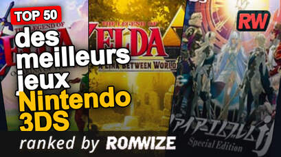 Top 50 des meilleurs jeux Nintendo 3DS