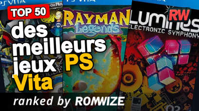 Top 50 des meilleurs jeux PS Vita