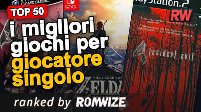 Top 50 i migliori giochi per giocatore singolo