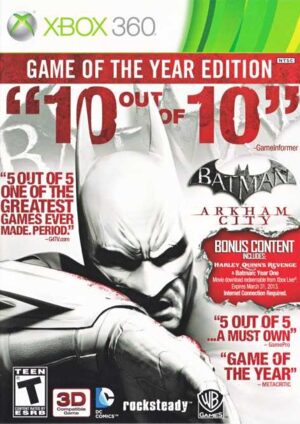 Batman - Arkham City - Game of the Year Edition